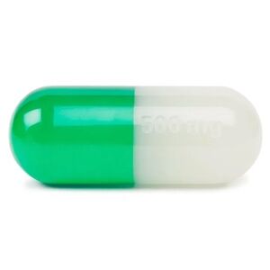 NEW Jonathan Adler LARGE ACRYLIC PILL - Green - 500 mg